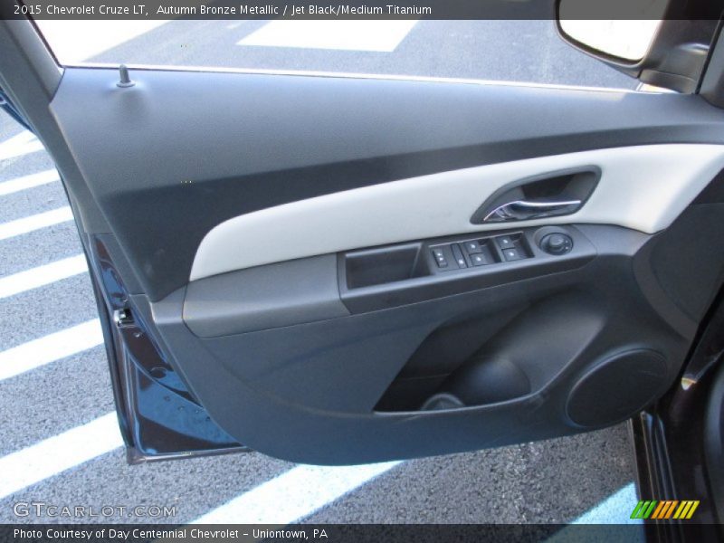 Autumn Bronze Metallic / Jet Black/Medium Titanium 2015 Chevrolet Cruze LT
