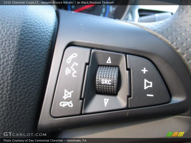 Autumn Bronze Metallic / Jet Black/Medium Titanium 2015 Chevrolet Cruze LT