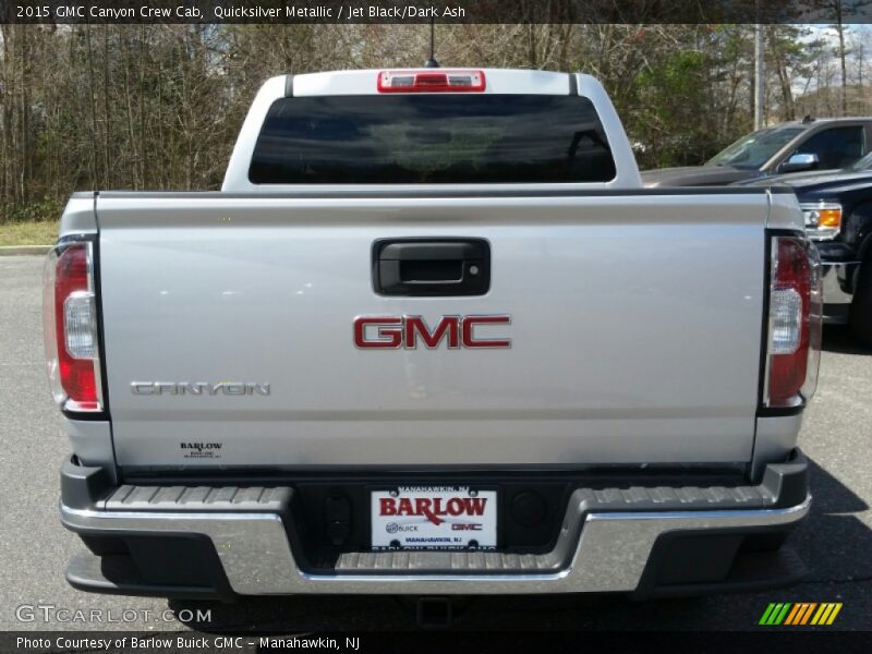Quicksilver Metallic / Jet Black/Dark Ash 2015 GMC Canyon Crew Cab