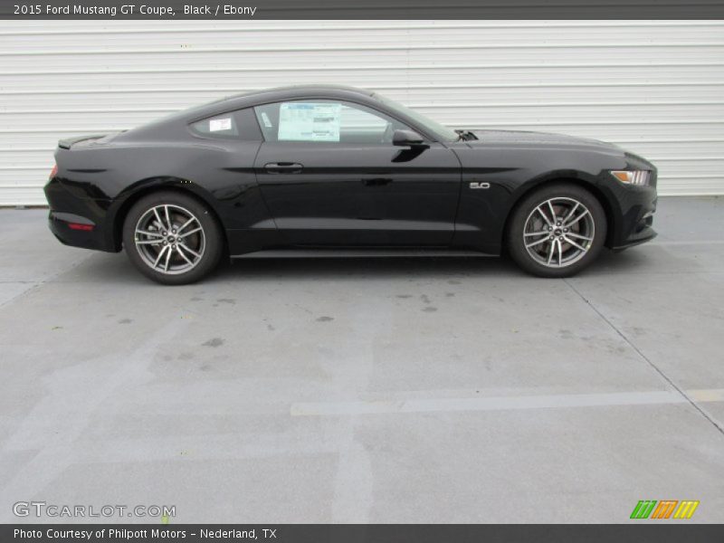 Black / Ebony 2015 Ford Mustang GT Coupe
