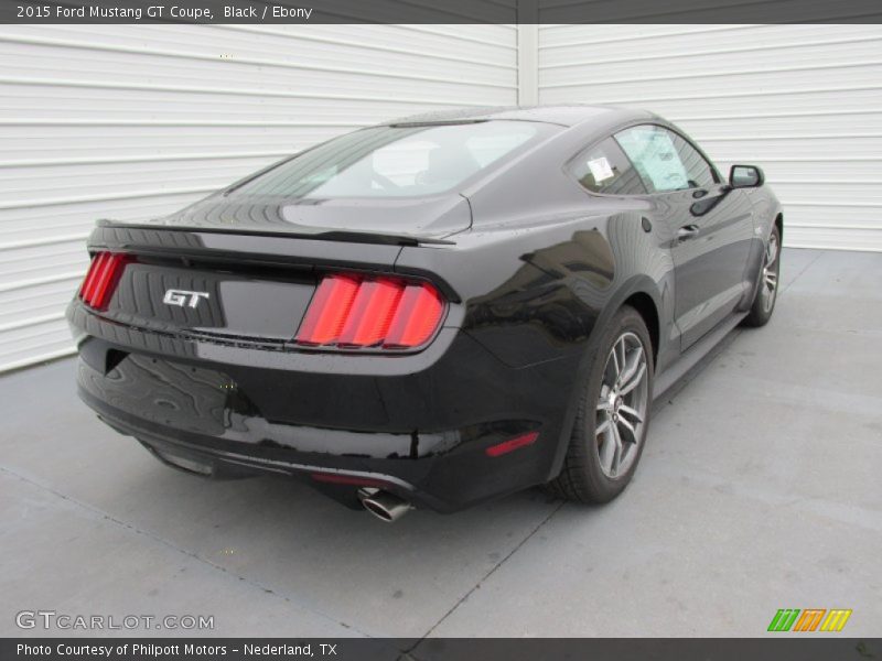 Black / Ebony 2015 Ford Mustang GT Coupe