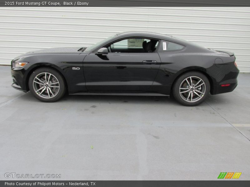 Black / Ebony 2015 Ford Mustang GT Coupe