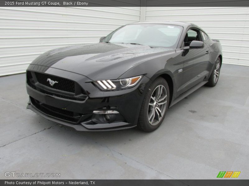 Black / Ebony 2015 Ford Mustang GT Coupe