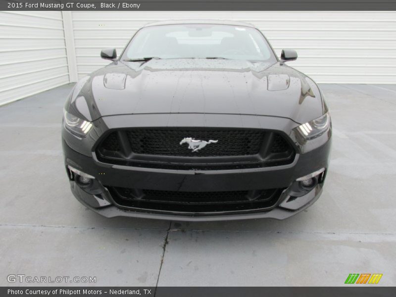 Black / Ebony 2015 Ford Mustang GT Coupe