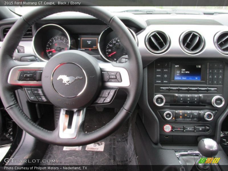 Black / Ebony 2015 Ford Mustang GT Coupe