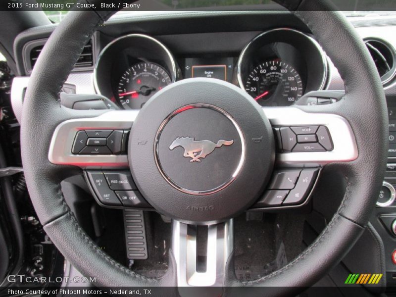 Black / Ebony 2015 Ford Mustang GT Coupe