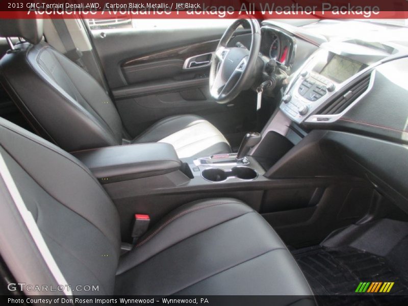 Carbon Black Metallic / Jet Black 2013 GMC Terrain Denali AWD