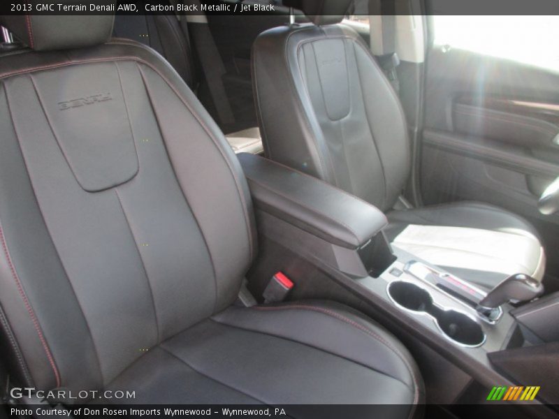 Carbon Black Metallic / Jet Black 2013 GMC Terrain Denali AWD
