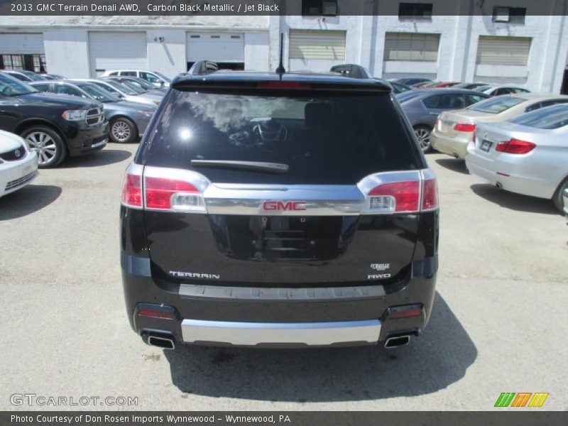 Carbon Black Metallic / Jet Black 2013 GMC Terrain Denali AWD