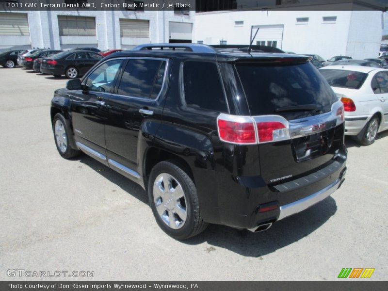 Carbon Black Metallic / Jet Black 2013 GMC Terrain Denali AWD