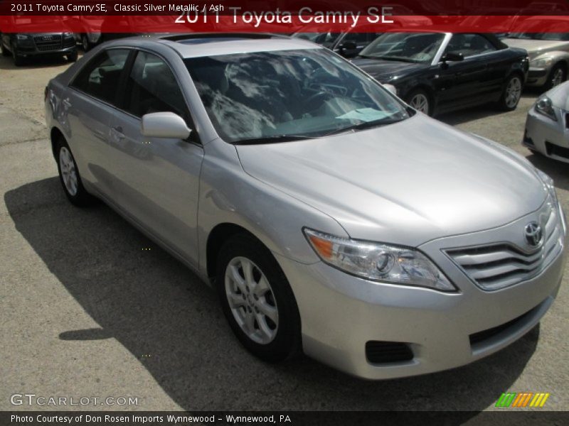 Classic Silver Metallic / Ash 2011 Toyota Camry SE