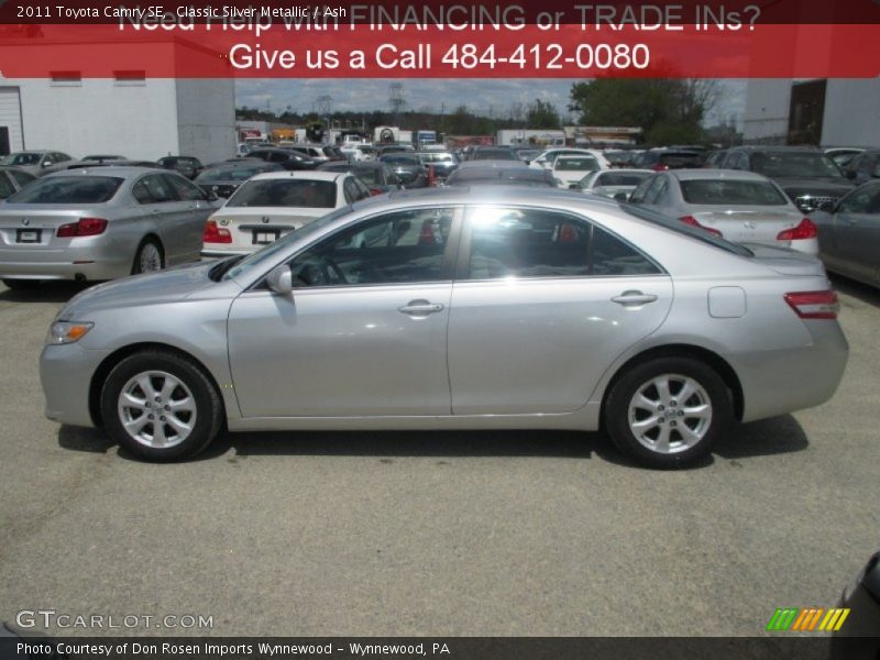Classic Silver Metallic / Ash 2011 Toyota Camry SE
