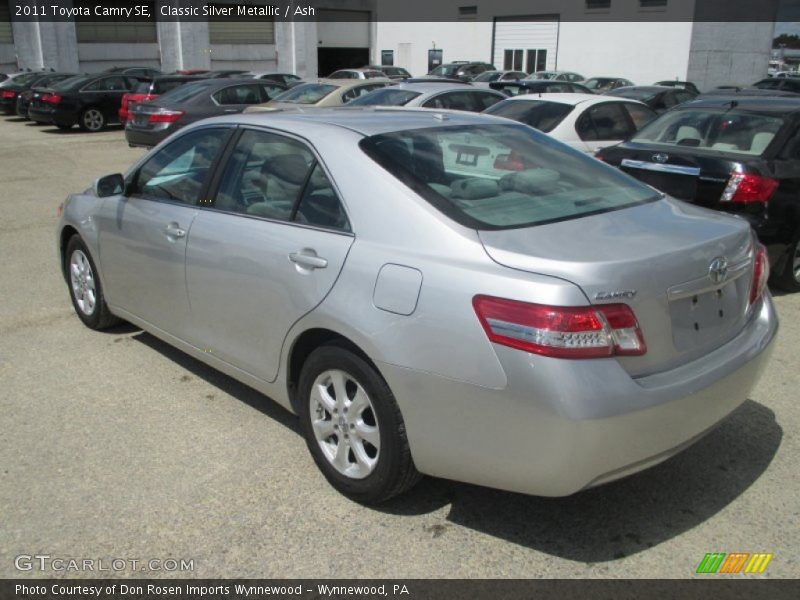 Classic Silver Metallic / Ash 2011 Toyota Camry SE