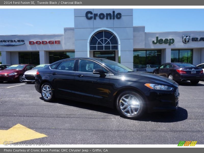 Tuxedo Black / Charcoal Black 2014 Ford Fusion SE