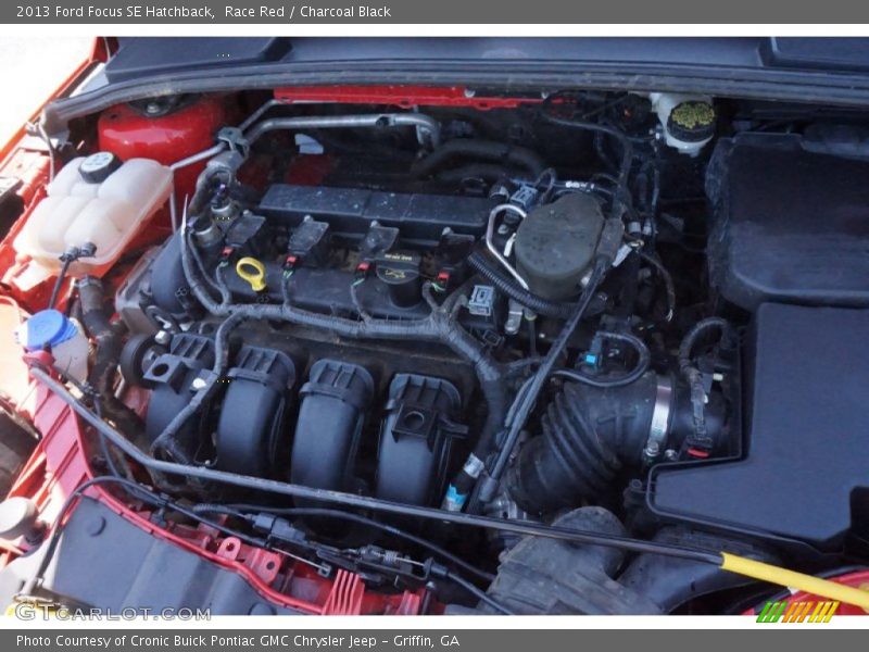 Race Red / Charcoal Black 2013 Ford Focus SE Hatchback