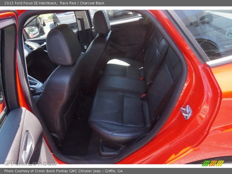 Race Red / Charcoal Black 2013 Ford Focus SE Hatchback