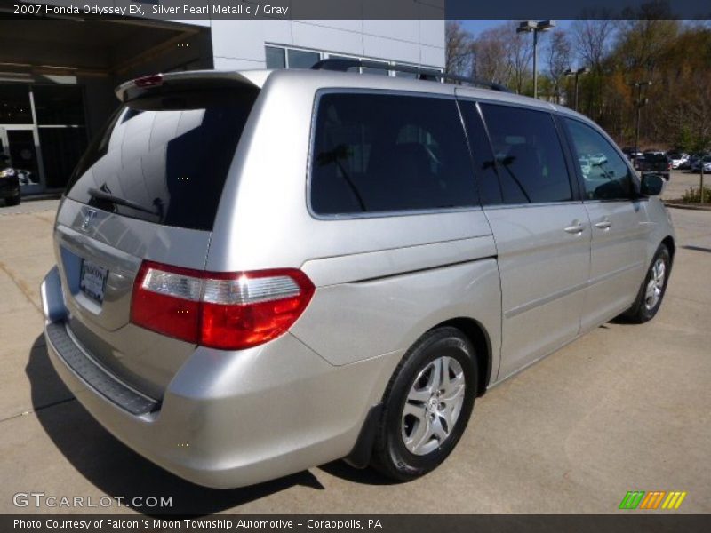 Silver Pearl Metallic / Gray 2007 Honda Odyssey EX