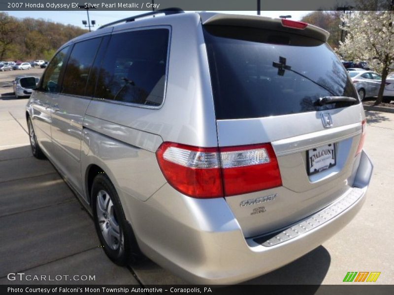 Silver Pearl Metallic / Gray 2007 Honda Odyssey EX