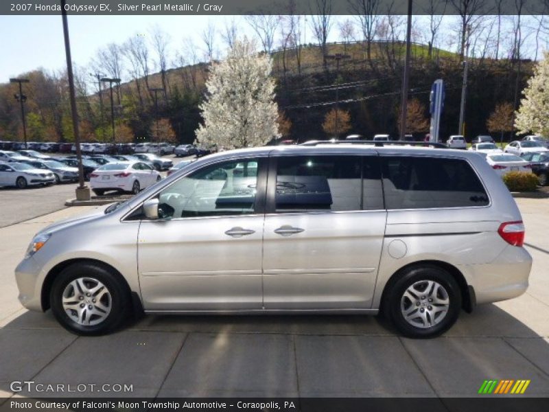 Silver Pearl Metallic / Gray 2007 Honda Odyssey EX