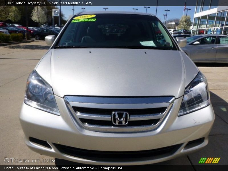 Silver Pearl Metallic / Gray 2007 Honda Odyssey EX