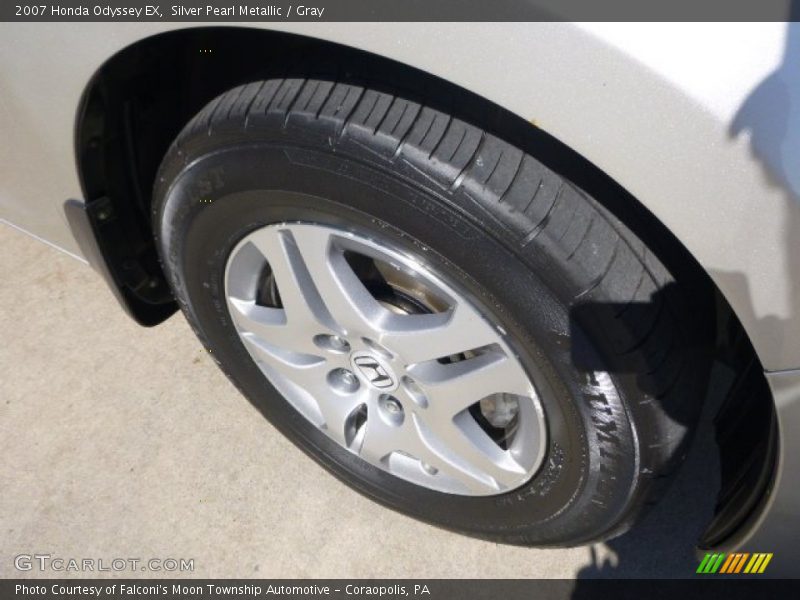 Silver Pearl Metallic / Gray 2007 Honda Odyssey EX