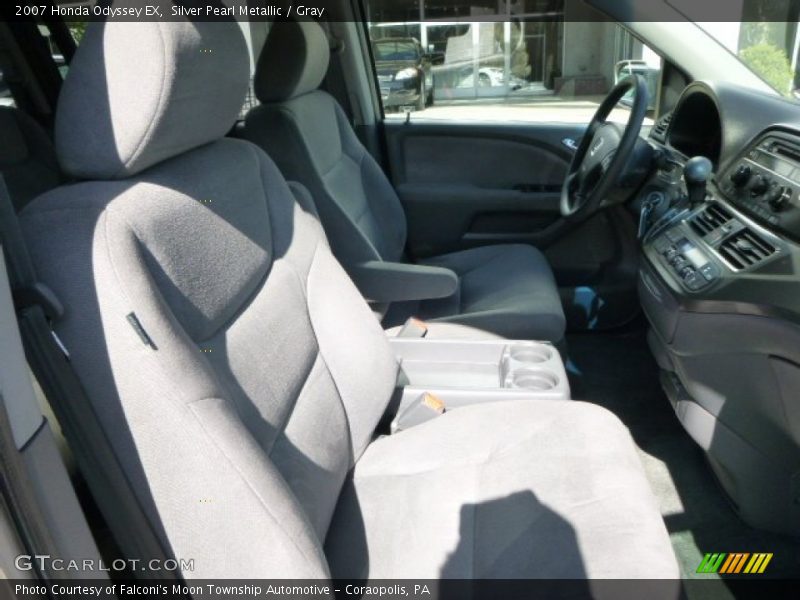 Silver Pearl Metallic / Gray 2007 Honda Odyssey EX