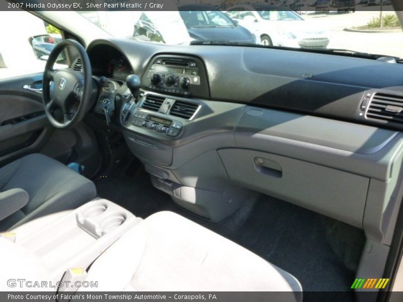 Silver Pearl Metallic / Gray 2007 Honda Odyssey EX