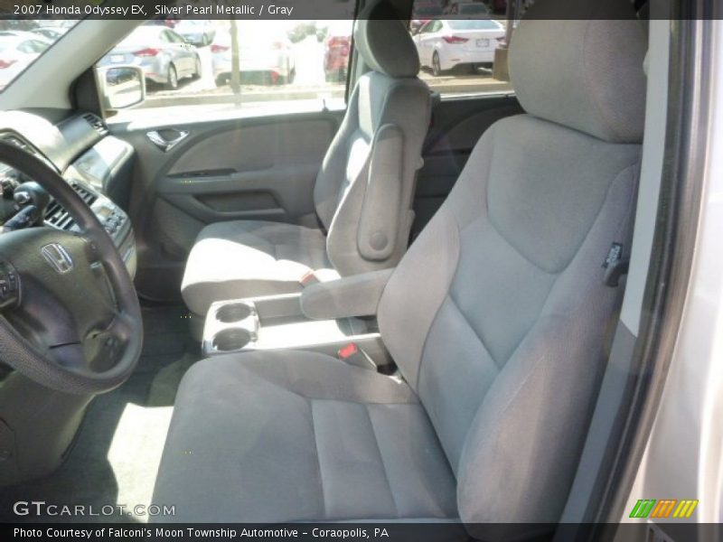Silver Pearl Metallic / Gray 2007 Honda Odyssey EX