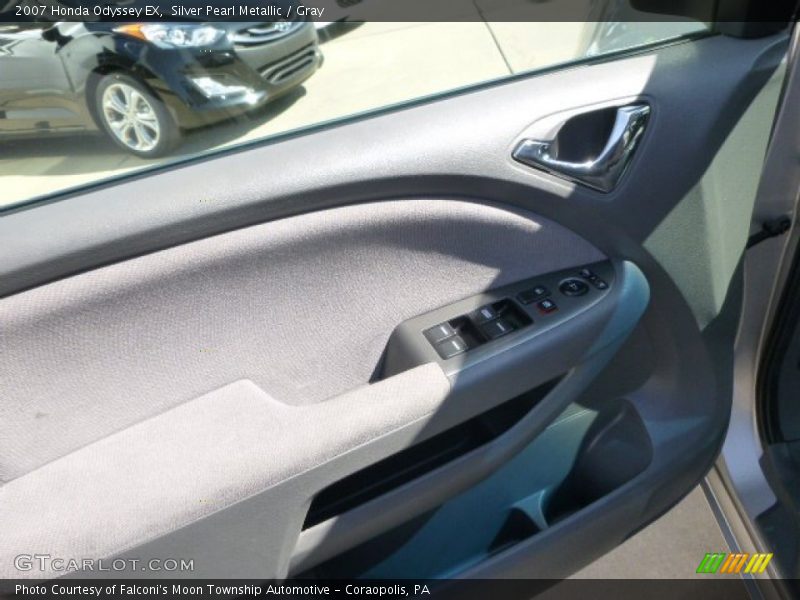 Silver Pearl Metallic / Gray 2007 Honda Odyssey EX