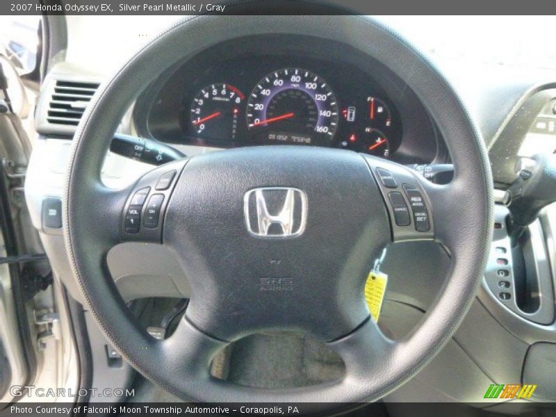 Silver Pearl Metallic / Gray 2007 Honda Odyssey EX