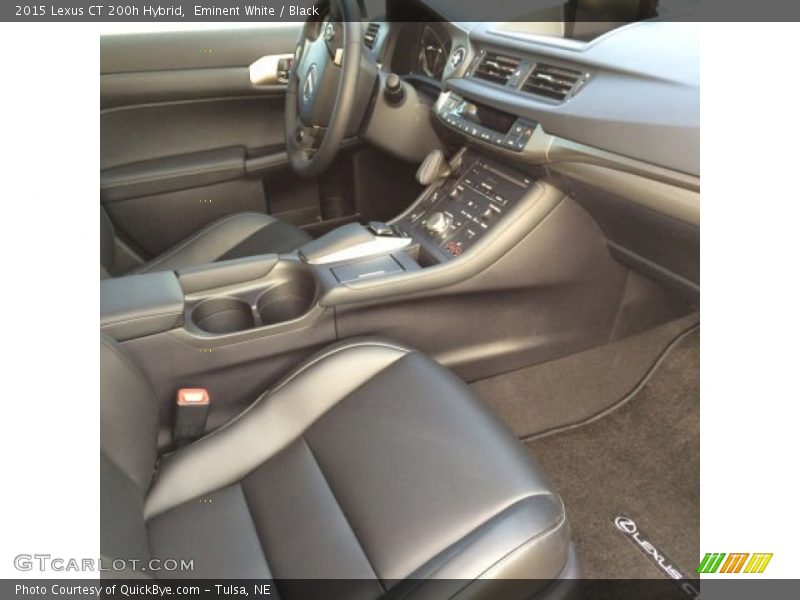  2015 CT 200h Hybrid Black Interior