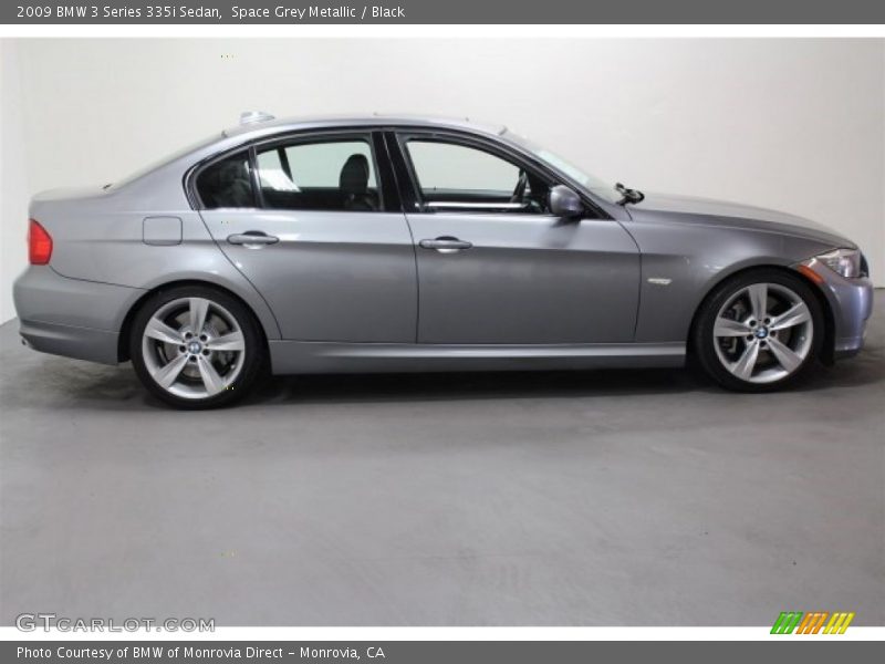 Space Grey Metallic / Black 2009 BMW 3 Series 335i Sedan