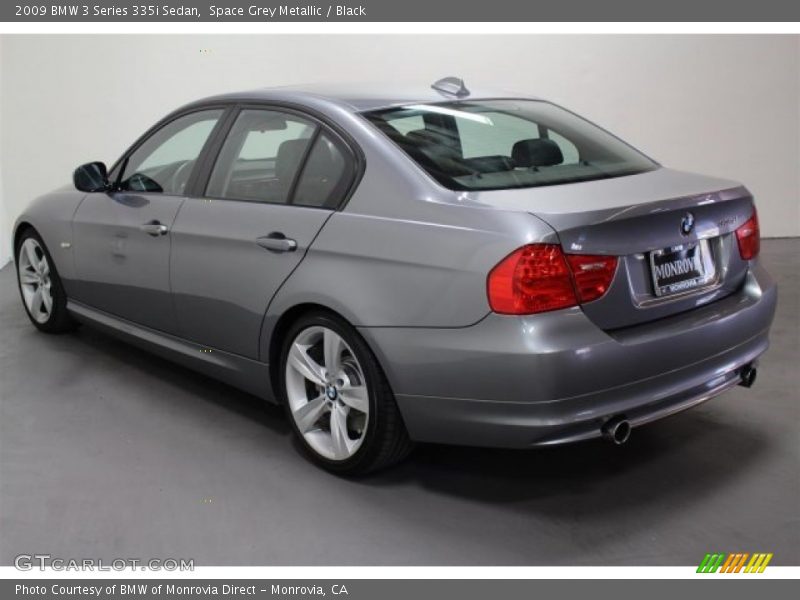 Space Grey Metallic / Black 2009 BMW 3 Series 335i Sedan