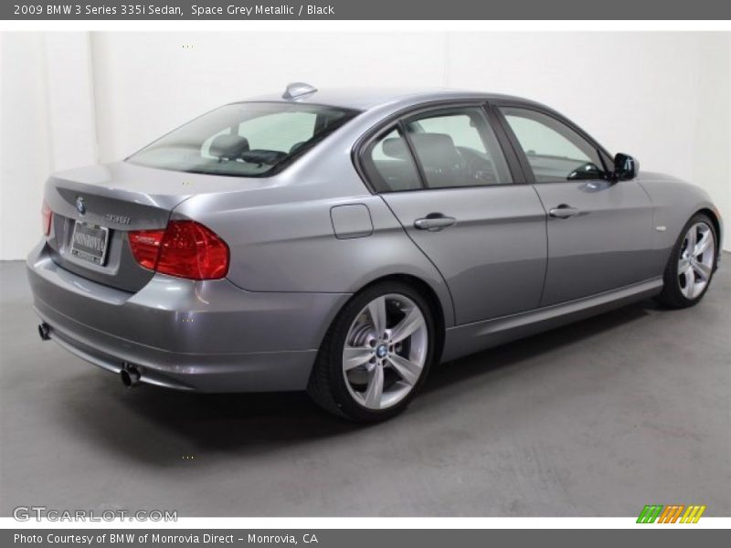 Space Grey Metallic / Black 2009 BMW 3 Series 335i Sedan