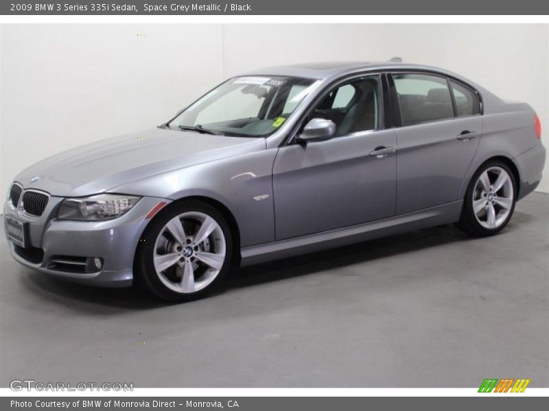 Space Grey Metallic / Black 2009 BMW 3 Series 335i Sedan