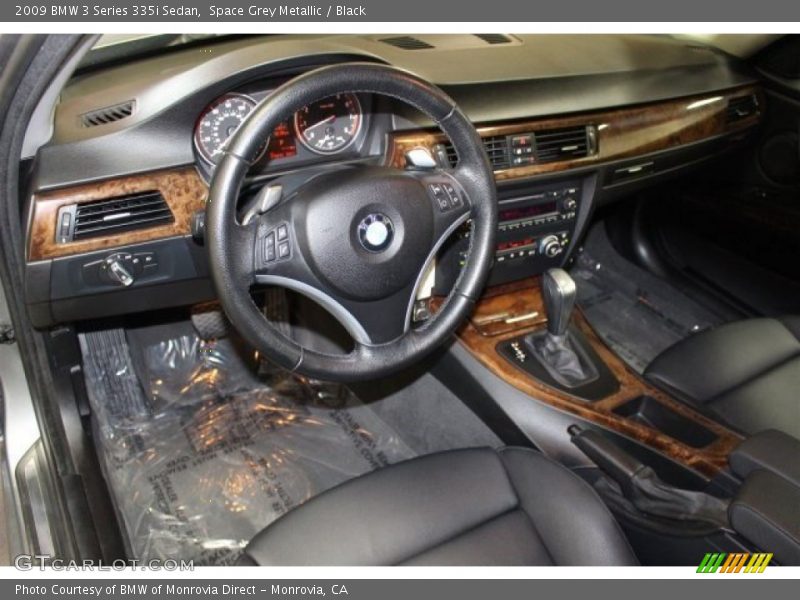 Space Grey Metallic / Black 2009 BMW 3 Series 335i Sedan