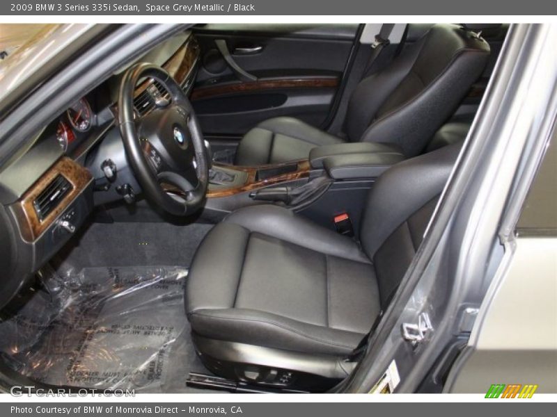 Space Grey Metallic / Black 2009 BMW 3 Series 335i Sedan