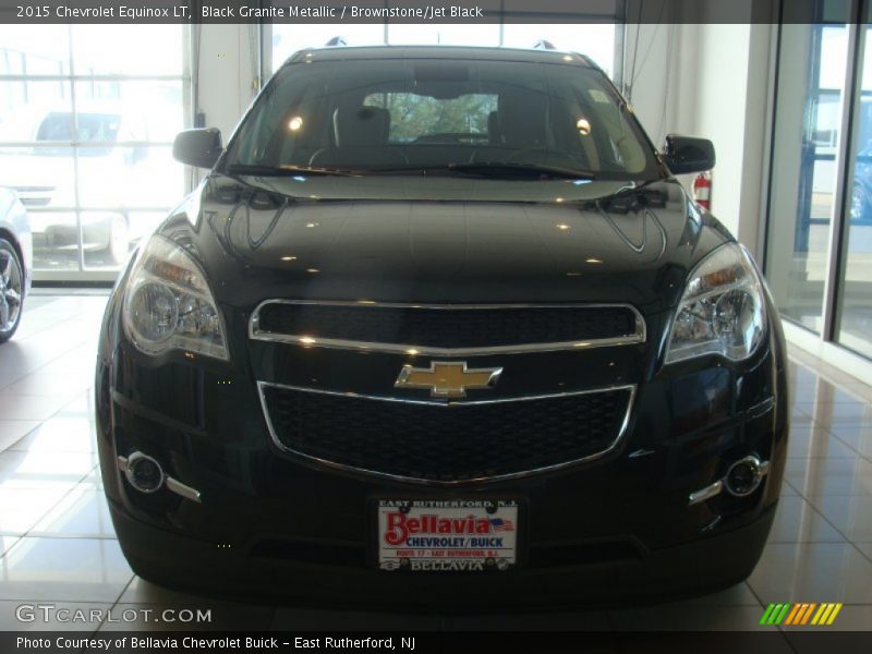 Black Granite Metallic / Brownstone/Jet Black 2015 Chevrolet Equinox LT