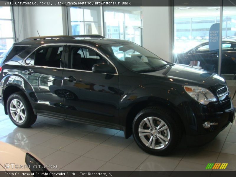 Black Granite Metallic / Brownstone/Jet Black 2015 Chevrolet Equinox LT