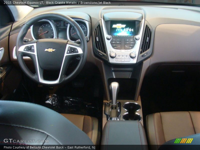Black Granite Metallic / Brownstone/Jet Black 2015 Chevrolet Equinox LT