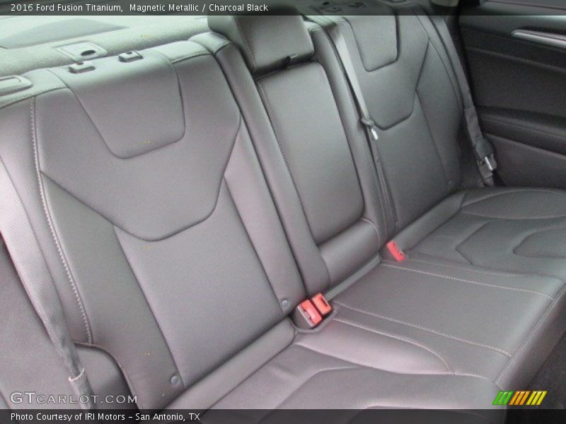 Rear Seat of 2016 Fusion Titanium