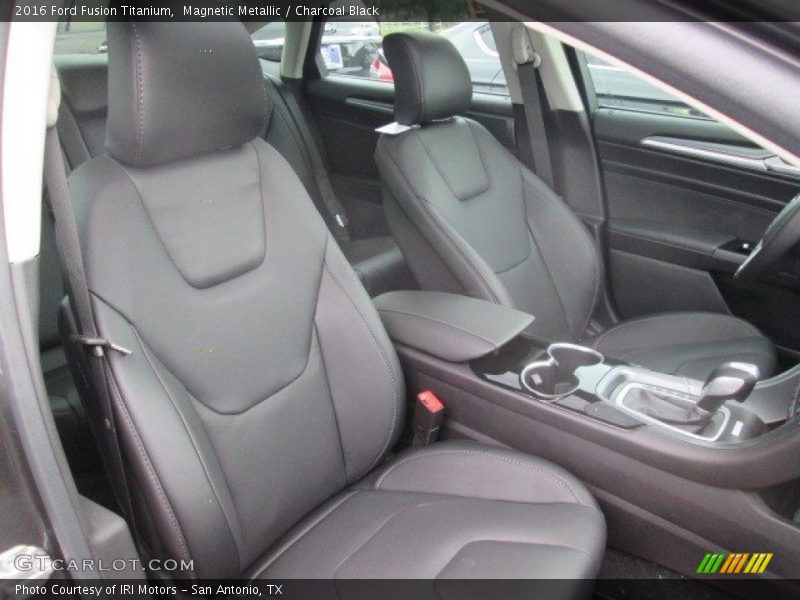 Front Seat of 2016 Fusion Titanium