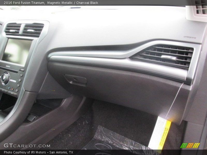 Magnetic Metallic / Charcoal Black 2016 Ford Fusion Titanium