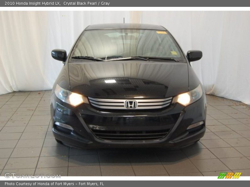 Crystal Black Pearl / Gray 2010 Honda Insight Hybrid LX