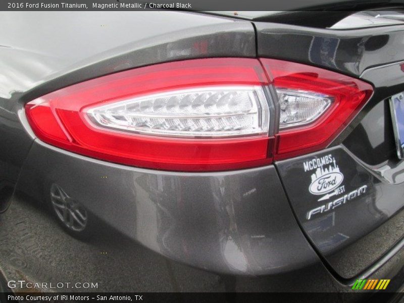 Magnetic Metallic / Charcoal Black 2016 Ford Fusion Titanium