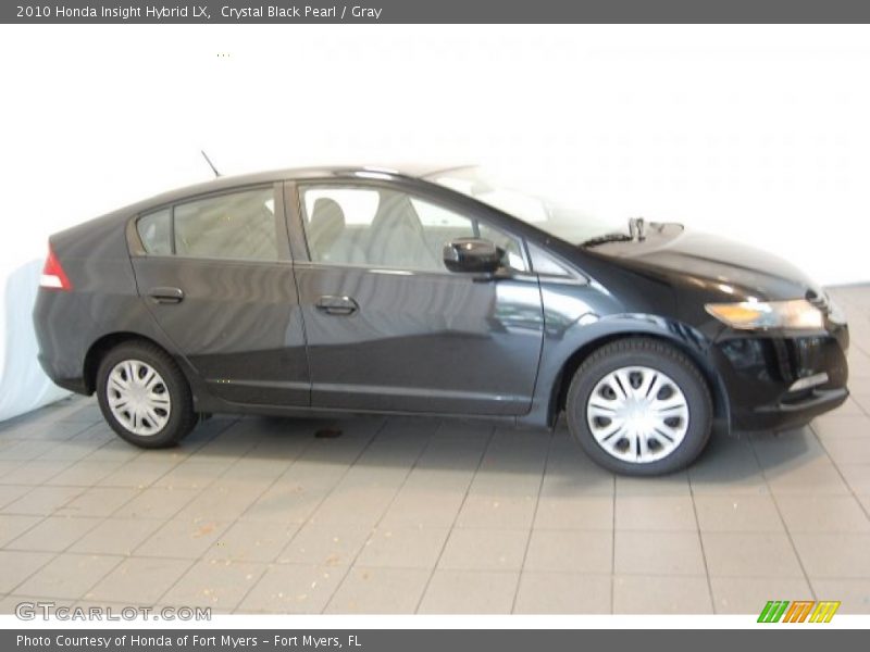 Crystal Black Pearl / Gray 2010 Honda Insight Hybrid LX
