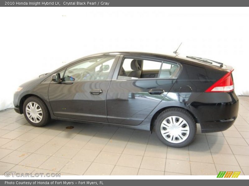 Crystal Black Pearl / Gray 2010 Honda Insight Hybrid LX