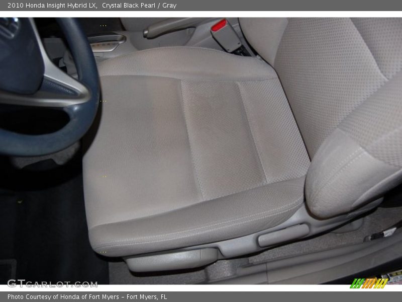 Crystal Black Pearl / Gray 2010 Honda Insight Hybrid LX