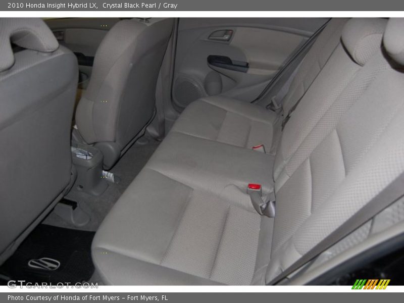 Crystal Black Pearl / Gray 2010 Honda Insight Hybrid LX