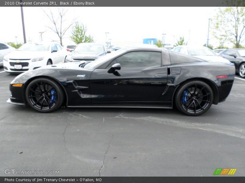 Black / Ebony Black 2010 Chevrolet Corvette ZR1